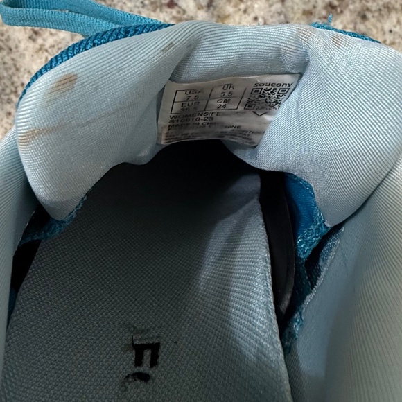 Saucony Women’s Guide 16 Power Run Running Shoe Blue (Size 7.5) - Picture 11 of 15